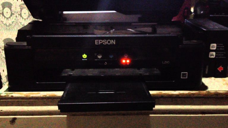 2 Cara Atasi Printer Epson L120 Lampu Berkedip Bersamaan dan Bergantian